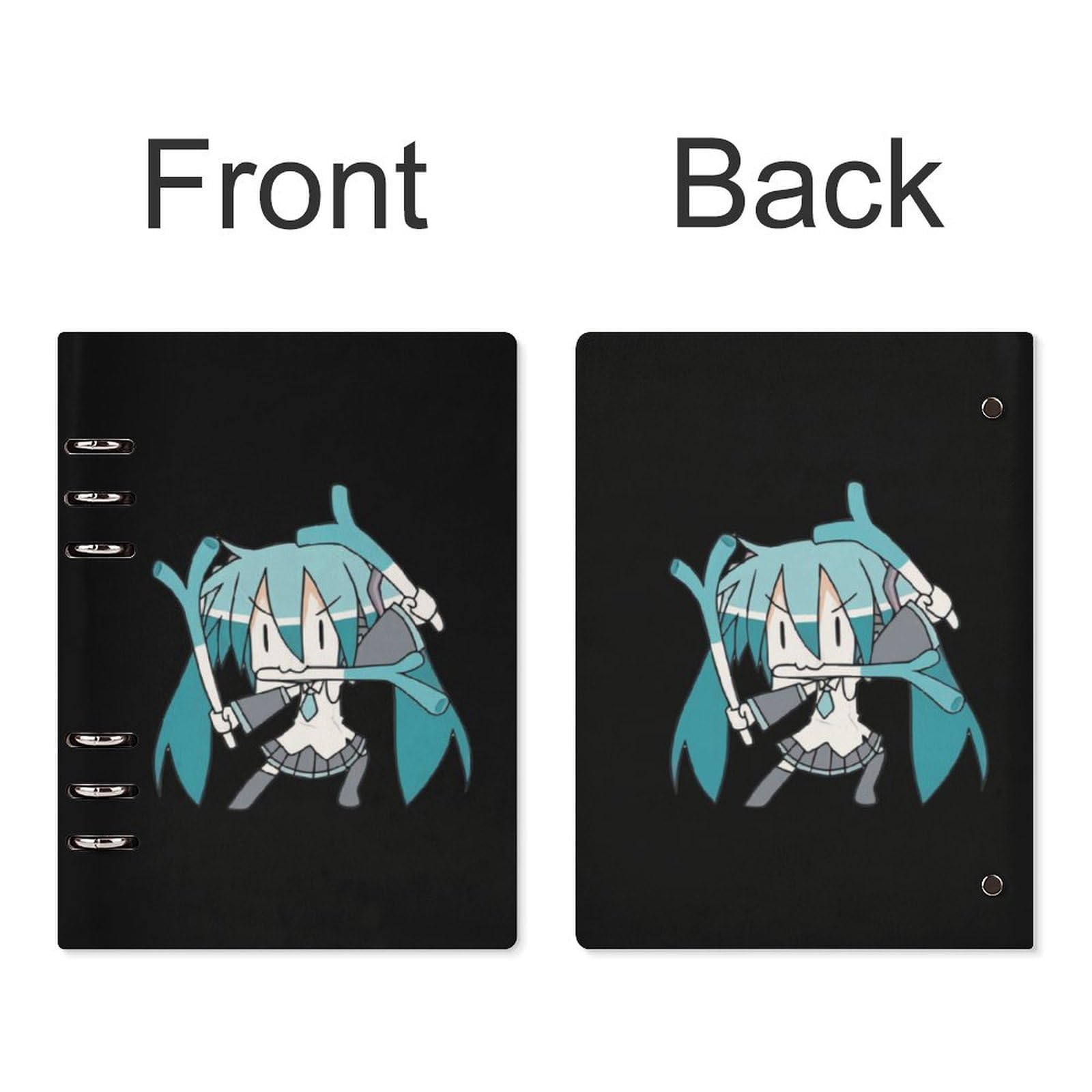 Amazon.co.jp: システム手帳 初音ミク ルーズリーフ式ノート リング